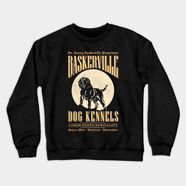 Baskerville Color Crewneck Sweatshirt by Vector Deluxe